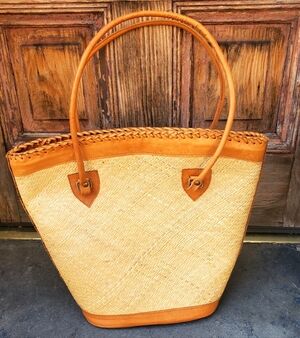 TLC & You Rattan Bag